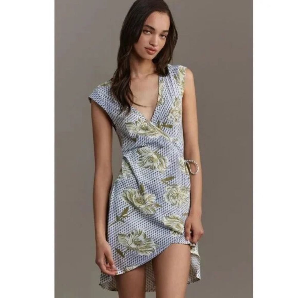 NWT Daily Practice by Anthropologie Montauk V-Neck Dress Size S
